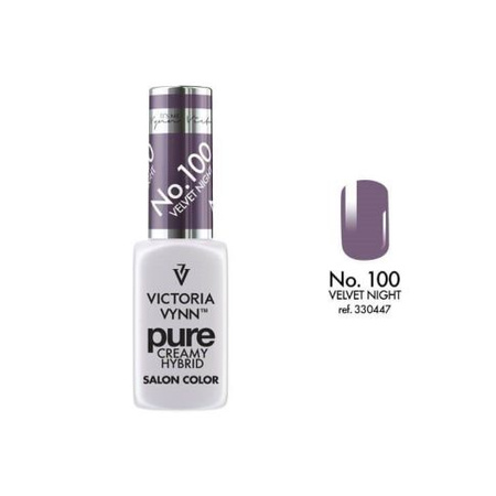 VICTORIA VYNN 100 Pure Creamy Hybrid Velvet Night kremowy Lakier hybrydowy 8ml 