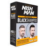 Nishman Black Shampoo Czarny Szampon Odsiwiający 2x200 ml