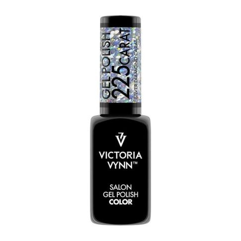 VICTORIA VYNN 225 Gel Polish Color Carat Silver Diamond Lakier hybrydowy 8ml 