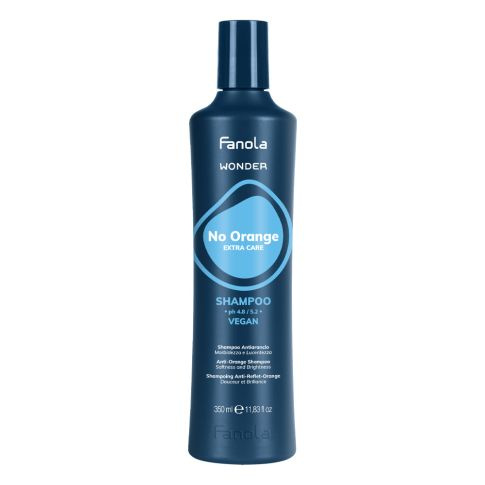 Fanola Wonder No Orange Szampon Neutralizujący Ciepłe Tony do Włosów Ciemnych i Brązowych 350 ml