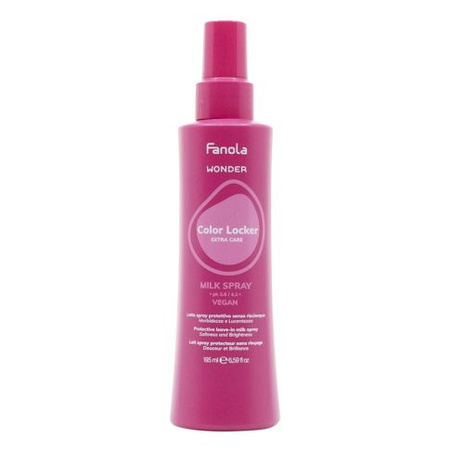 Fanola Wonder Color Locker mleczny Spray Ochronny do Włosów Farbowanych 195 ml