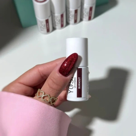 Yoshi Lakier Hybrydowy 263 Burnout UV LED 6 ml