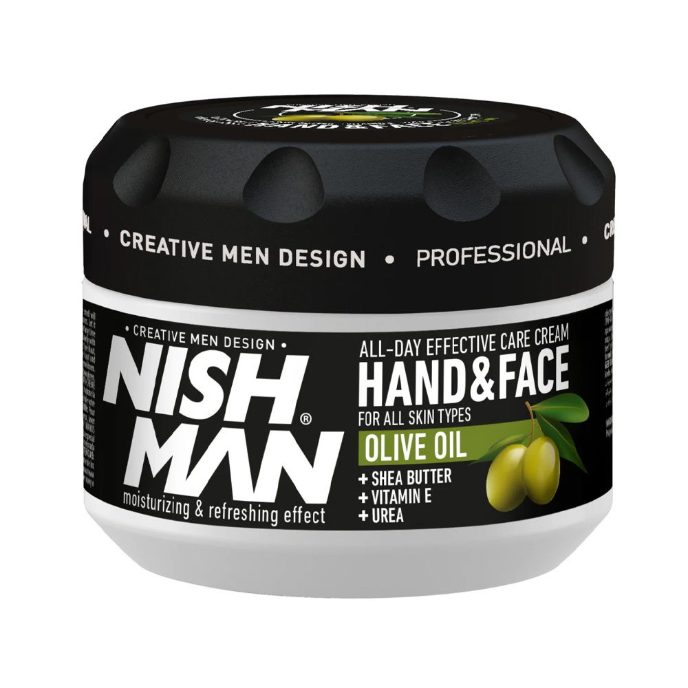 Nishman Hand & Face Cream Olive Oil Krem do Rąk i Twarzy 300 ml