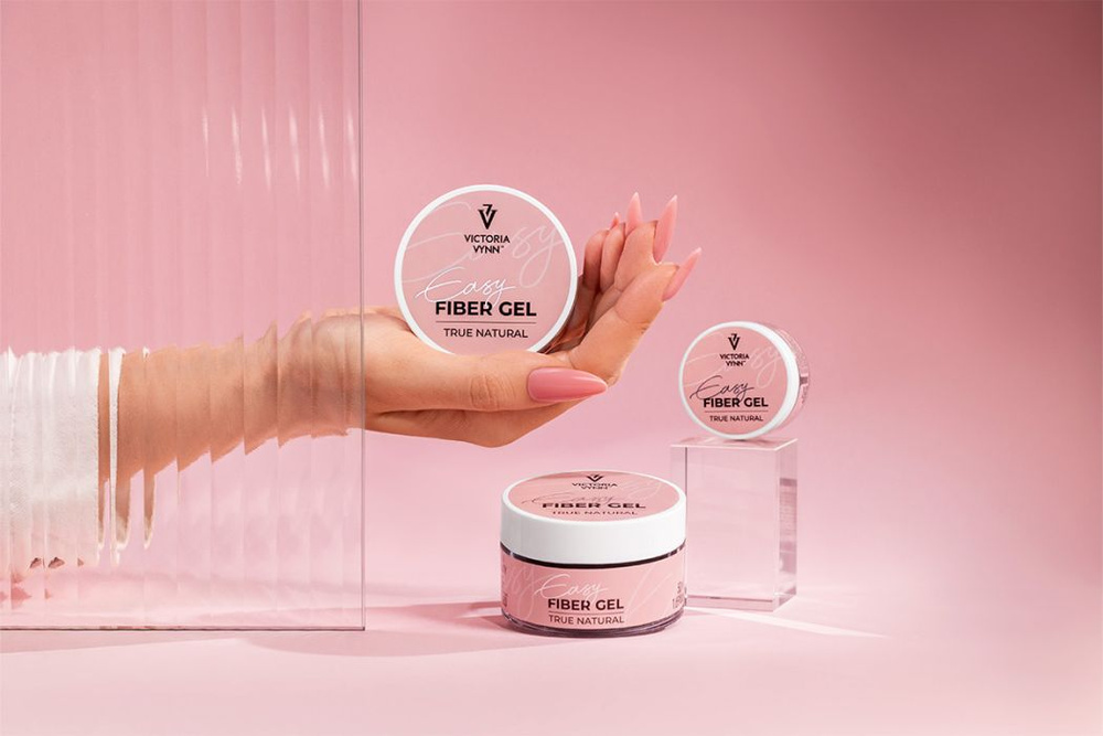 Victoria Vynn Easy Fiber Gel True Natural Żel Budujący z Włóknami Szklanymi 50 ml