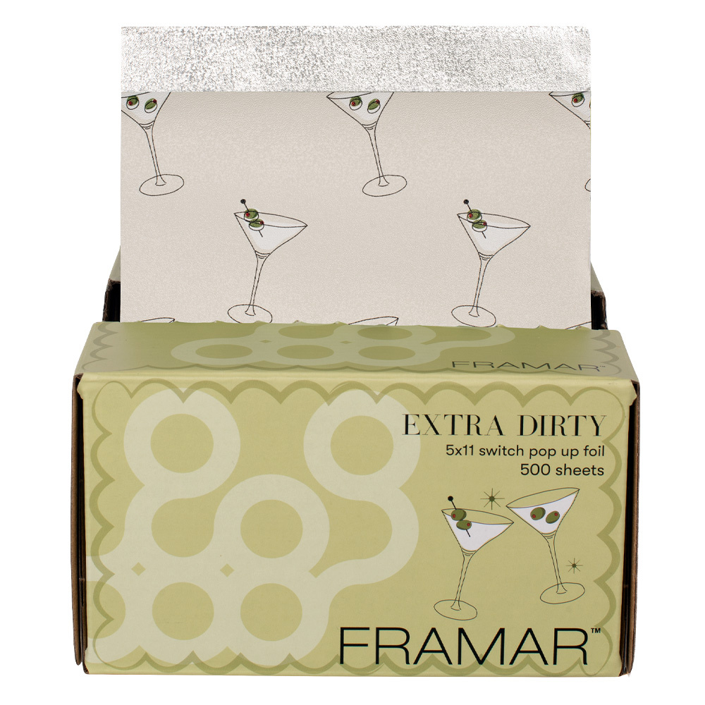 Framar Extra Dirty Folia Fryzjerska Ryflowana W Arkuszach 500 szt.