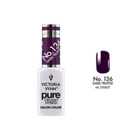 VICTORIA VYNN 136 Pure Creamy Hybrid Dark Truffle kremowy Lakier hybrydowy 8ml