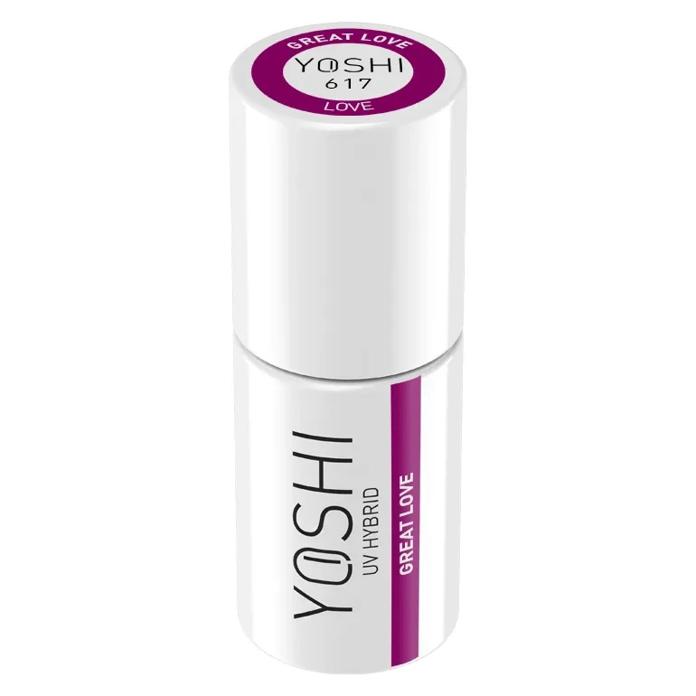 Yoshi Lakier Hybrydowy 617 Great Love UV LED 6 ml