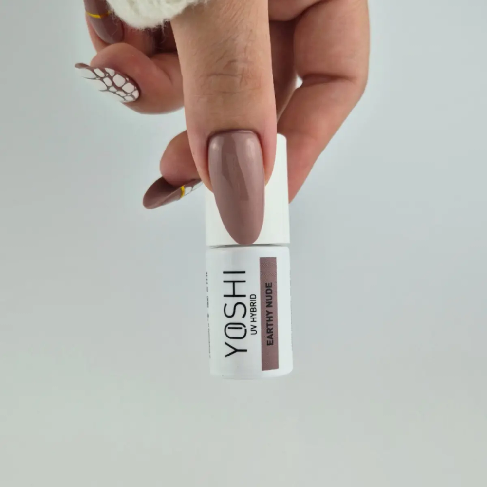 Yoshi Lakier Hybrydowy 135 Earthy Nude 6 ml