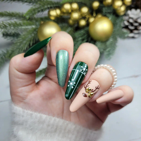 Yoshi Lakier Hybrydowy 156 Jelka UV LED 6 ml