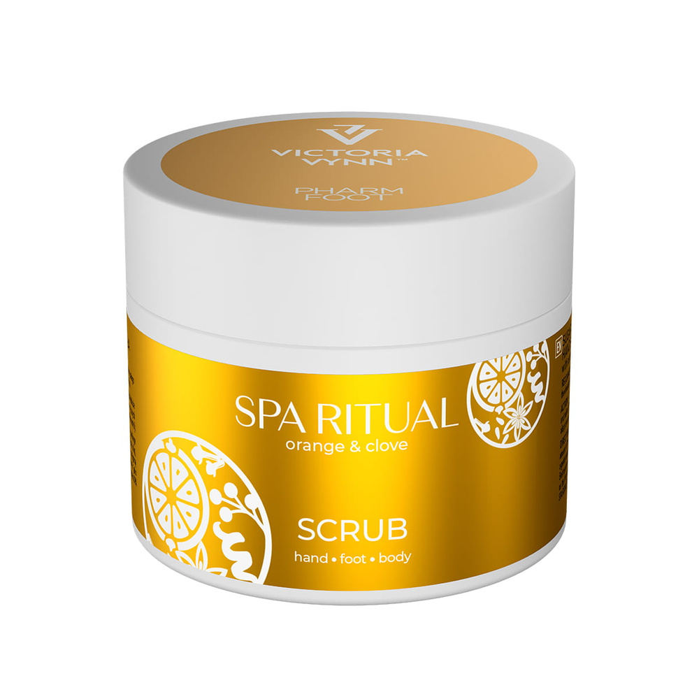 Pharm Foot Spa Ritual Orange & Clove Zestaw Peeling i Masło