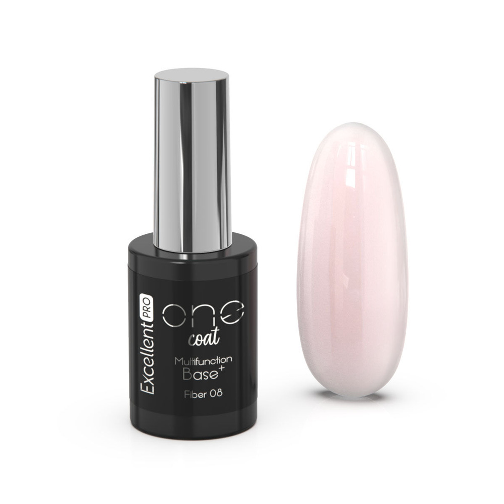 Excellent PRO One Coat Base Fiber Multifunction 08 Baza do paznokci 11g