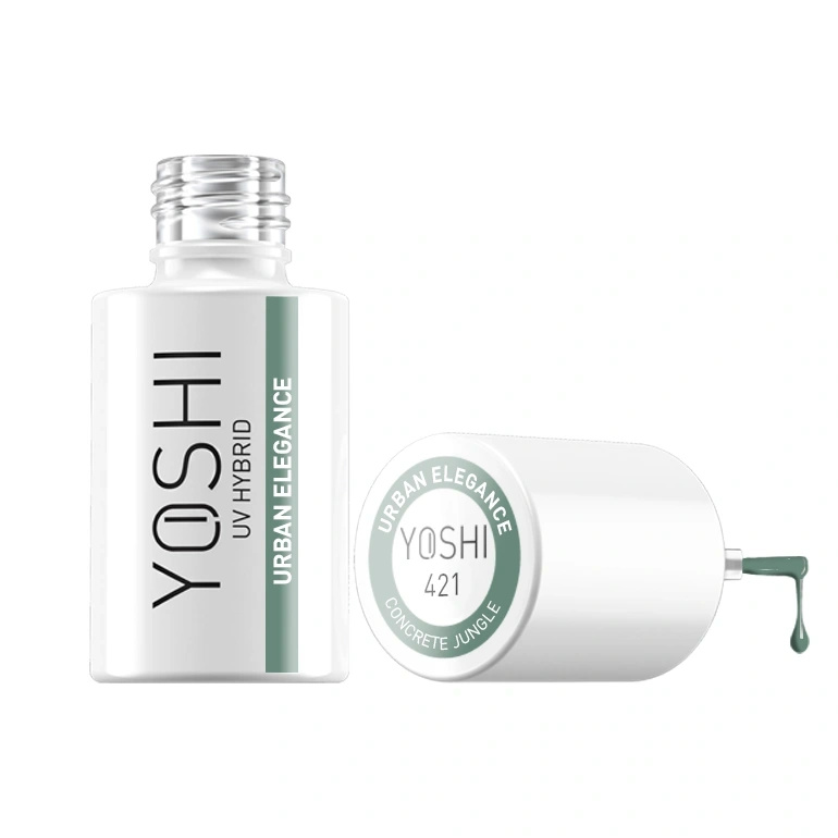 Yoshi Lakier Hybrydowy 421 Urban Elegance UV LED 6 ml