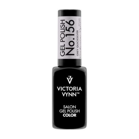 VICTORIA VYNN 156 Gel Polish Color Grey Quicksilver Lakier hybrydowy 8ml 