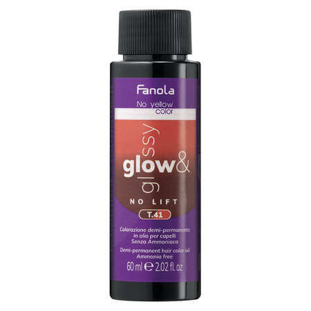 Fanola Glow & Glossy T.41 Toner Do Włosów Bez Amoniaku 60 ml