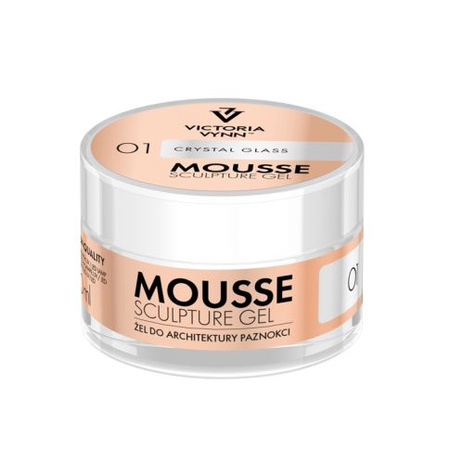 Victoria Vynn Mousse Sculpture Gel 01 Crystal Glass 50 ml