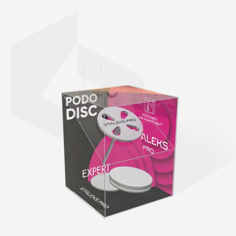 Staleks Dysk Pododisc M Expert + Zestaw Pilników 180 Grit 5 szt (20mm)