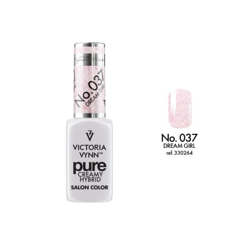VICTORIA VYNN 037 Pure Creamy Hybrid Dream Girl kremowy Lakier hybrydowy 8ml 