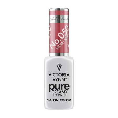 VICTORIA VYNN 050 Pure Creamy Hybrid Secret Heart kremowy Lakier hybrydowy 8ml 