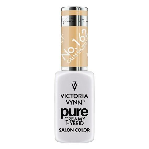 VICTORIA VYNN 162 Pure Creamy Hybrid Calm Hazelnut kremowy Lakier hybrydowy 8ml 
