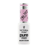 Victoria Vynn Pure Creamy Hybrid 192 SOFT ROSE kremowy lakier hybrydowy 8ml