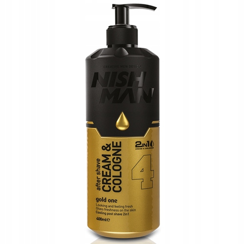 Nishman After Shave Cream Cologne 04 Gold One Krem Po Goleniu 400 ml