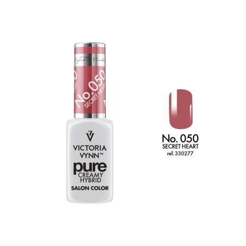VICTORIA VYNN 050 Pure Creamy Hybrid Secret Heart kremowy Lakier hybrydowy 8ml