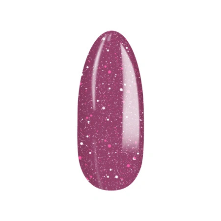 Yoshi Lakier Hybrydowy 524 Fuchsia Stardust UV LED 6 ml