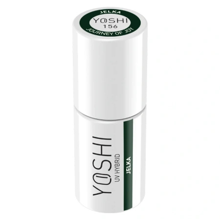Yoshi Lakier Hybrydowy 156 Jelka UV LED 6 ml