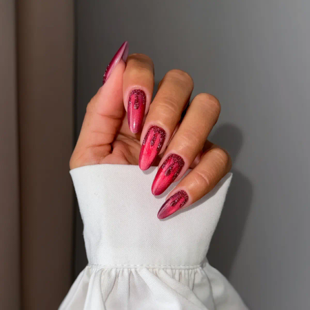 Yoshi Lakier Hybrydowy 525 Aurora Night UV LED 6 ml