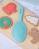 Framar Cookie Cutter Sprinkle Szczotka Do Rozczesywania Błękitna Z Brokatem