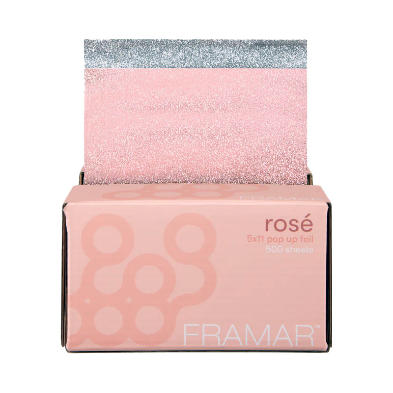 Framar Folia Fryzjerska Ryflowana Rolka Rose