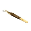 Noble Lashes Pęseta Do Przedłużania Rzęs Noble Gold PRO 4