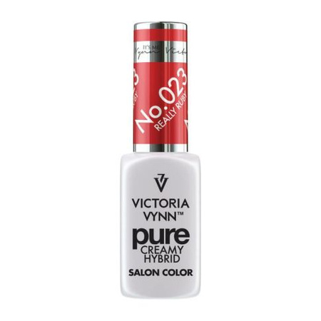 VICTORIA VYNN 023 Pure Creamy Hybrid Really Ruby kremowy Lakier hybrydowy 8ml 
