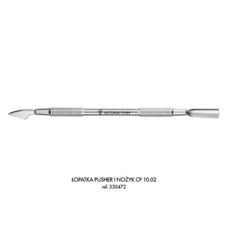 Victoria Vynn Łopatka do manicure Pusher + Nożyk 