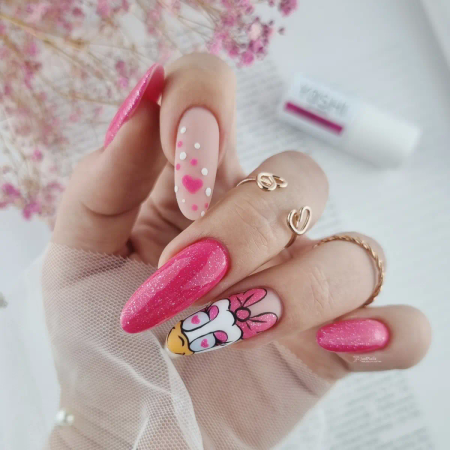 Yoshi Lakier Hybrydowy 723 Cotton Candy UV LED 6 ml