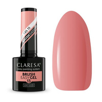 Claresa Brush Easy Gel 13 Ciemny Różowo - Beżowy Cover 5g
