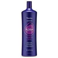 Fanola Wonder No Yellow Szampon Neutralizujący do Włosów Blond Rozjaśnianych i Siwych 1000 ml