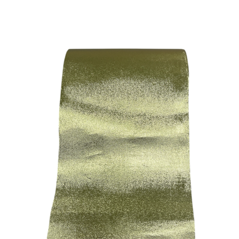 Folia Fryzjerska Aluminiowa Złota Ryflowana z Podajnikiem 100 metrów