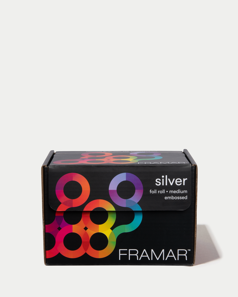 Framar Folia Fryzjerska Ryflowana W Rolce Star Struck Silver 100 m
