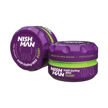 Nishman Hair Styling Wax 04 Rugby Pomada Do Włosów 150 ml 