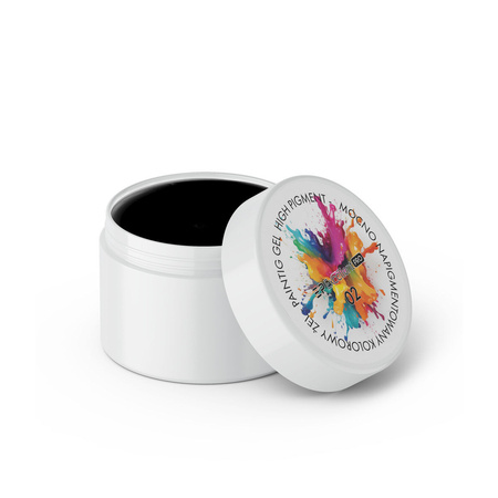 Excellent PRO Painting Gel High Pigment 002 Żel do zdobień czarny 5g