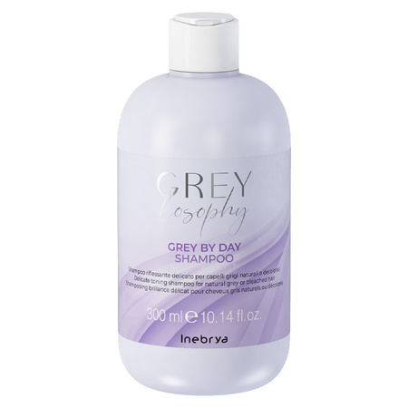 Inebrya Greylosophy Grey By Day Delikatny Szampon Do Włosów Blond i Siwych 300 ml