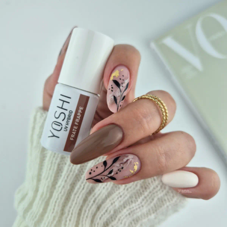 Yoshi Lakier Hybrydowy 321 Frate Frappe UV LED 6 ml