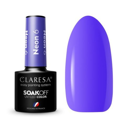 Claresa Lakier Hybrydowy Neon 6 5 g