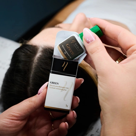 Noble Lashes Klej Do Rzęs Green Klej Do Rzęs Szybkoschnący Trwały 3g