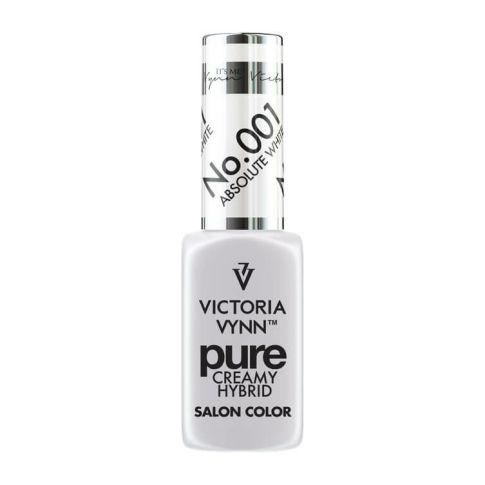 VICTORIA VYNN 001 Pure Creamy Hybrid Absolute White kremowy Lakier hybrydowy 8ml