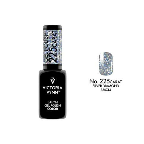 VICTORIA VYNN 225 Gel Polish Color Carat Silver Diamond Lakier hybrydowy 8ml 