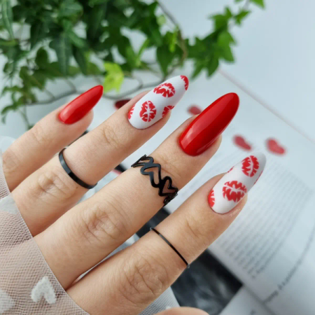 Yoshi Lakier Hybrydowy 613 Passionate Love UV LED 6 ml