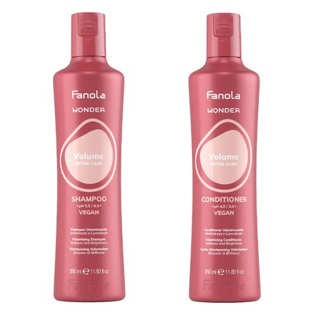 Fanola Zestaw Wonder Volume Szampon Nadający Objętość 350 ml + Odżywka 350 ml