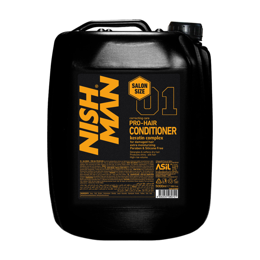 Nishman Pro Hair Conditioner Keratin Complex Odżywka Do Włosów 5000 ml
